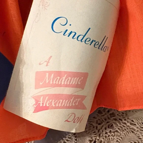 Madame Alexander Doll with Orange and Black Dress - Picture 2 of 3